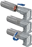Speedtec positive locking system for power and signal connectors