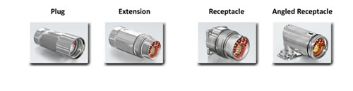 m32 power and signal connectors body styles